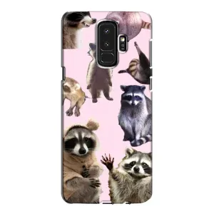 Силиконовый Чехол с Енотами на Samsung Galaxy S9 Plus G965 (Смешные Еноты)