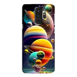 Чехол (ТПУ) с планетами на Samsung Galaxy S9 Plus G965 (Солнечна система)
