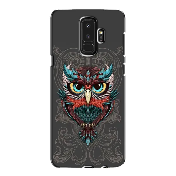 Чехол с рисунком «Сова на сером» для Samsung Galaxy S9 Plus (G965) Чехол с рисунком «Сова на сером» для Samsung Galaxy S9 Plus (G965)