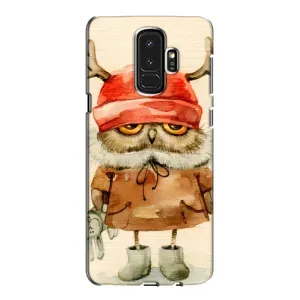 Чехлы с принтом СОВЫ для Samsung Galaxy S9 Plus G965 (Сова в шапке)