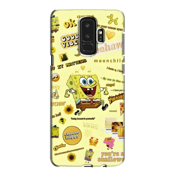 Чехол с рисунком «Спанч Боб бежит» для Samsung Galaxy S9 Plus (G965) Чехол с рисунком «Спанч Боб бежит» для Samsung Galaxy S9 Plus (G965)