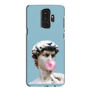 Бампер с принтом Мемы для Samsung Galaxy S9 Plus G965 (Статуя Давида)