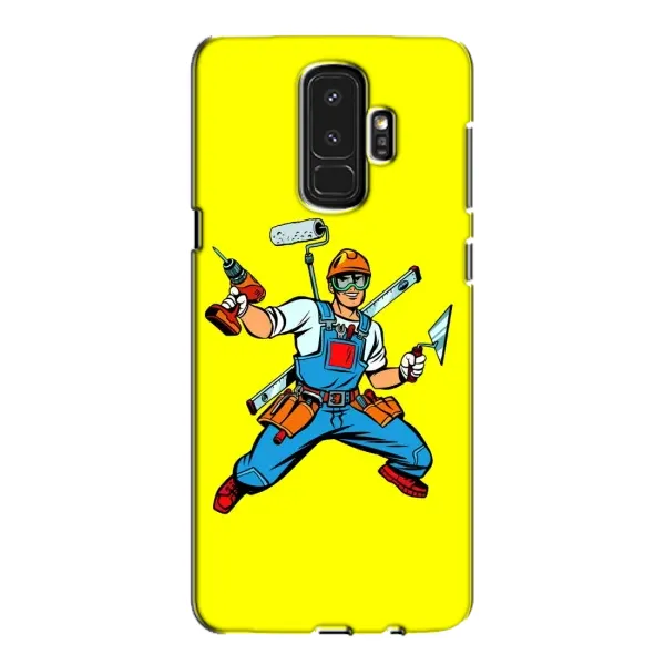 Чехол с рисунком «Строитель» для Samsung Galaxy S9 Plus (G965) Чехол с рисунком «Строитель» для Samsung Galaxy S9 Plus (G965)