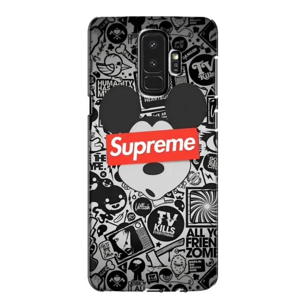 Чехол с рисунком «Supreme Маус» для Samsung Galaxy S9 Plus (G965) Чехол с рисунком «Supreme Маус» для Samsung Galaxy S9 Plus (G965)