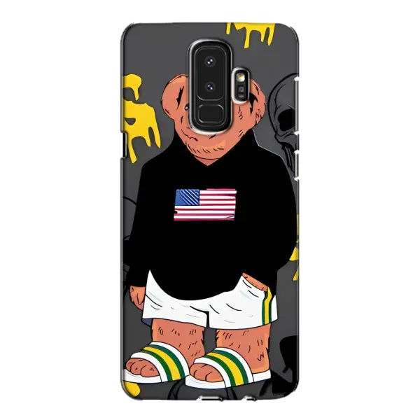 Чехол с рисунком «Teddy USA» для Samsung Galaxy S9 Plus (G965) Чехол с рисунком «Teddy USA» для Samsung Galaxy S9 Plus (G965)