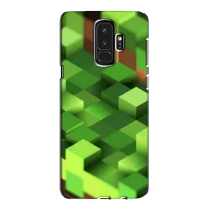 Чехлы для Samsung Galaxy S9 Plus G965 (Персонажи Майн Крафт) (Текстура)