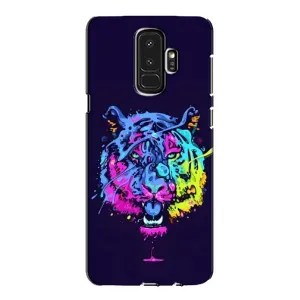 Силіконовий бампер з картинкою звірів для Samsung Galaxy S9 Plus G965 (Тигр-Арт)