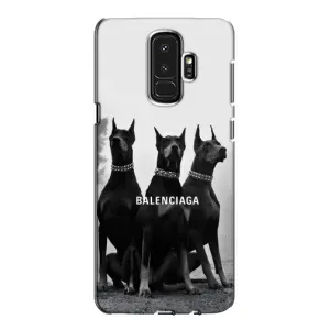 Чехол ДОБЕРМАН для Samsung Galaxy S9 Plus G965 (Три добермана)