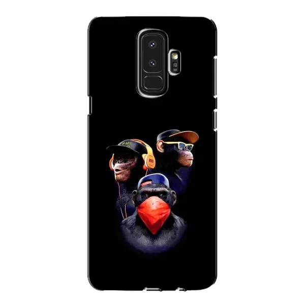 Чехол с рисунком «Три обезьяны» для Samsung Galaxy S9 Plus (G965)
