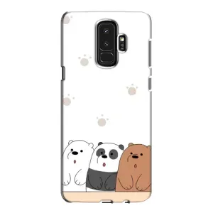 Чохли з зображенням різних тварин на Samsung Galaxy S9 Plus G965 (Здивовані ведмедики)