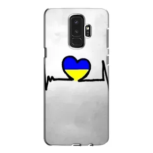 Силіконовий Чохол на Samsung Galaxy S9 Plus G965 (Я-Україна) (Українська кардіограма)