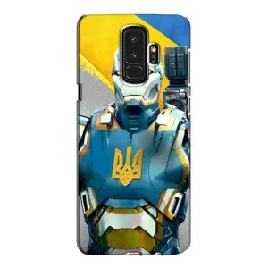 Силіконовий Чохол на Samsung Galaxy S9 Plus G965 (Я-Україна) (Український робокоп)