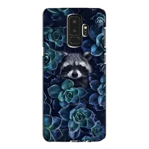 Силиконовый Чехол с Енотами на Samsung Galaxy S9 Plus G965 (В цветах)