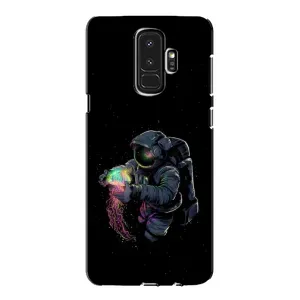 Силіконовый Чохол з принтом "Космонавти" на Samsung Galaxy S9 Plus G965 (В руках земля)