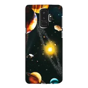 Чехол (ТПУ) с планетами на Samsung Galaxy S9 Plus G965 (Вид с космоса)