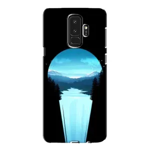 Летний Чехол на Samsung Galaxy S9 Plus G965 (Синий Водопад)