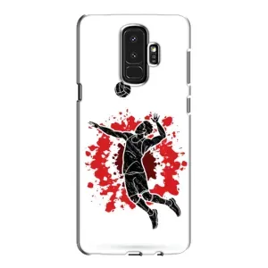 Чохли з прінтом Спортивна тематика для Samsung Galaxy S9 Plus G965 (Волейболіст)