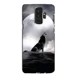 Чохол з Вовком на Samsung Galaxy S9 Plus G965 (Вовк і місяць)