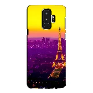 Чехол с Эйфелевой башней на Samsung Galaxy S9 Plus G965 (Яркая башня)