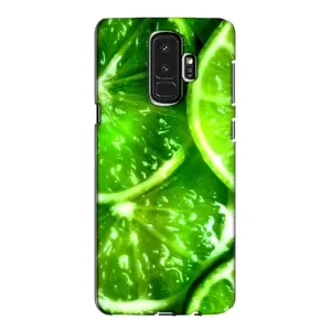 Чохол з зображенням смачної їжі для Samsung Galaxy S9 Plus G965 (Яскравий Лайм)