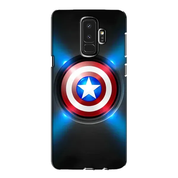 Чехол с рисунком «Яркий Щит Капитана» для Samsung Galaxy S9 Plus (G965) Чехол с рисунком «Яркий Щит Капитана» для Samsung Galaxy S9 Plus (G965)