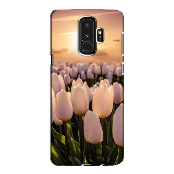 Чехол с рисунком «Закат с цветами» для Samsung Galaxy S9 Plus (G965) Чехол с рисунком «Закат с цветами» для Samsung Galaxy S9 Plus (G965)