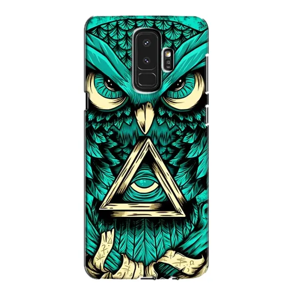 Чехол с рисунком «Зеленая сова» для Samsung Galaxy S9 Plus (G965) Чехол с рисунком «Зеленая сова» для Samsung Galaxy S9 Plus (G965)