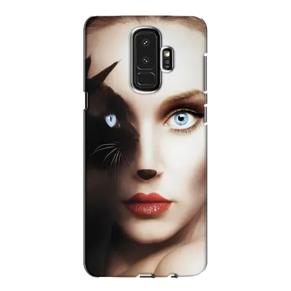 Чехол с рисунком «Женщина кошка» для Samsung Galaxy S9 Plus (G965) Чехол с рисунком «Женщина кошка» для Samsung Galaxy S9 Plus (G965)