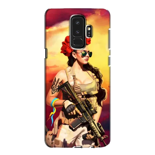 Чехол с рисунком «Женщина солдат» для Samsung Galaxy S9 Plus (G965) Чехол с рисунком «Женщина солдат» для Samsung Galaxy S9 Plus (G965)