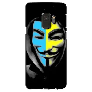 Чехол с Украинской символикой на Самсунг С9 (Анонимус патриот)