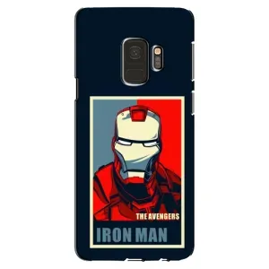 Чехол Супергерой Железный человек на Samsung Galaxy S9, G960 (Art Iron man)