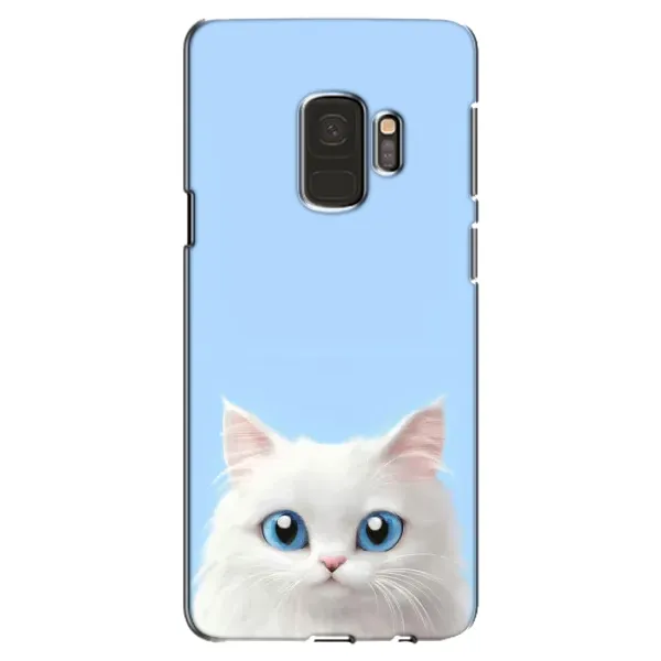 Чехол с рисунком «Белый кот» для Samsung Galaxy S9 (G960) Чехол с рисунком «Белый кот» для Samsung Galaxy S9 (G960)