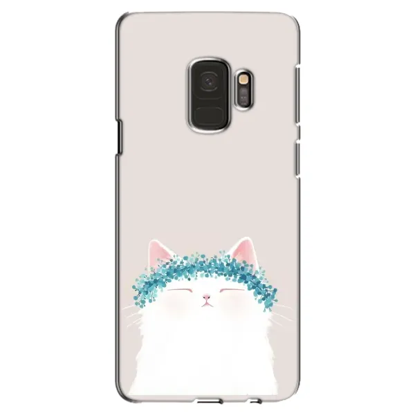 Чехол с рисунком «Белый котик» для Samsung Galaxy S9 (G960) Чехол с рисунком «Белый котик» для Samsung Galaxy S9 (G960)