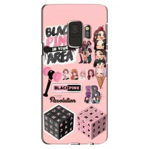 Чохли з картинкою для Samsung Galaxy S9, G960 (BLACK PINK колаж)
