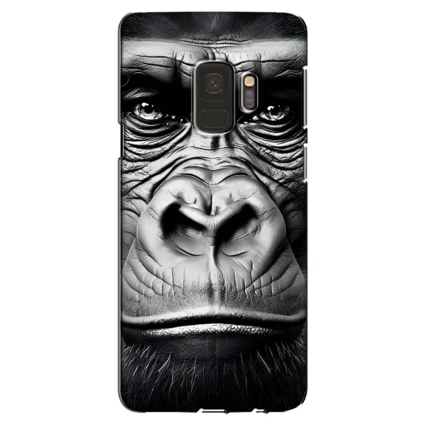 Чехол с рисунком «Черная обезьяна» для Samsung Galaxy S9 (G960) Чехол с рисунком «Черная обезьяна» для Samsung Galaxy S9 (G960)