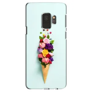 Чехлы с тематикой "ЦВЕТЫ" на Samsung Galaxy S9, G960 (Цветок-мороженное)