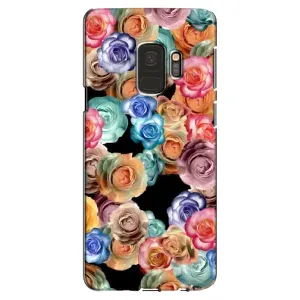 Чехлы с тематикой "ЦВЕТЫ" на Samsung Galaxy S9, G960 (Цветы на черном)