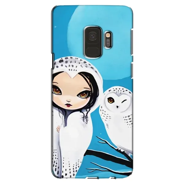 Чехол с рисунком «Девочка Сова» для Samsung Galaxy S9 (G960) Чехол с рисунком «Девочка Сова» для Samsung Galaxy S9 (G960)