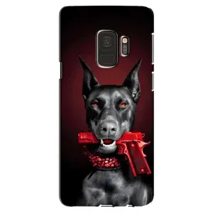 Чохол ДОБЕРМАН для Samsung Galaxy S9, G960 (Доберман злий)