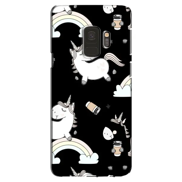 Чехол с рисунком «Единорог с кофе» для Samsung Galaxy S9 (G960) Чехол с рисунком «Единорог с кофе» для Samsung Galaxy S9 (G960)