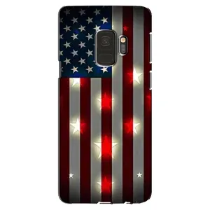 Чехол Флаг USA для Samsung Galaxy S9, G960 (Флаг США 2)