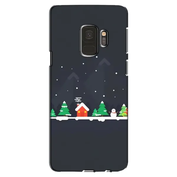 Чехол с рисунком «Город зимний» для Samsung Galaxy S9 (G960) Чехол с рисунком «Город зимний» для Samsung Galaxy S9 (G960)