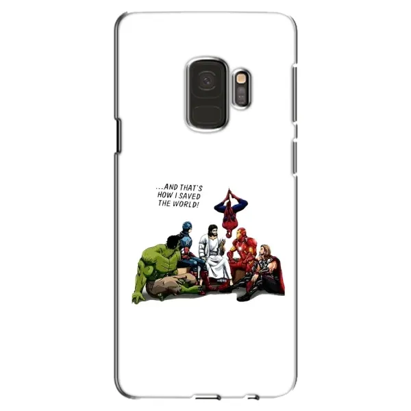Чехол с рисунком «Иисус супергерой» для Samsung Galaxy S9 (G960) Чехол с рисунком «Иисус супергерой» для Samsung Galaxy S9 (G960)
