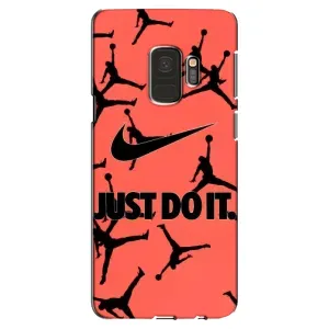 Силиконовый Чехол Nike Air Jordan на Самсунг С9 (Just Do It)