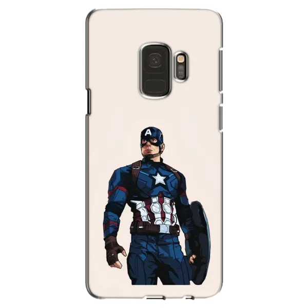 Чехол с рисунком «Капитан Америка» для Samsung Galaxy S9 (G960)