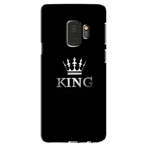 Чохол (Корона на чорному фоні) для Самсунг С9 (KING)