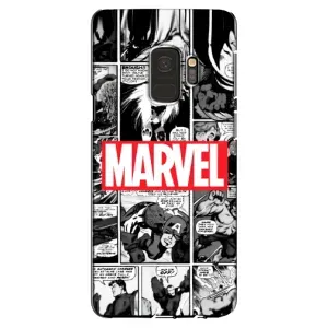 Силиконовый Чехол для Samsung Galaxy S9, G960 (Комикс Марвел)