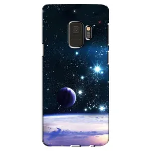 Чехол (ТПУ) с планетами на Samsung Galaxy S9, G960 (Космический вид)