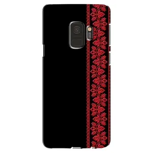 Силіконовый Чохол на Samsung Galaxy S9, G960 (Червона вишиванка)