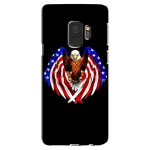 Чехол Флаг USA для Samsung Galaxy S9, G960 (Крылья США)